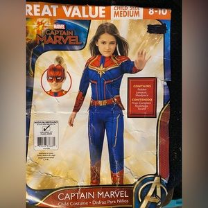 Captain Marvel kids Halloween costume